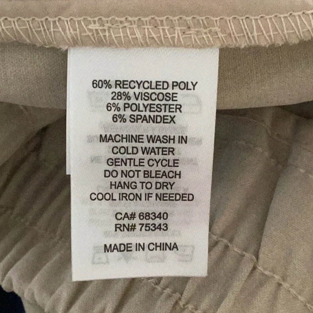 Rachel Zoe NWT  High Waist Cream Shorts Size 10 - Picture 5 of 5